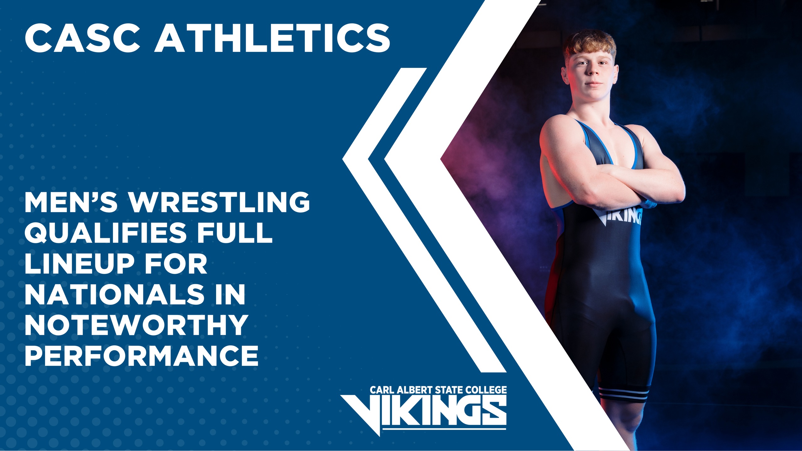 CARL ALBERT STATE COLLEGE MEN’S WRESTLING QUALIFIES FULL LINEUP FOR NATIONALS IN NOTEWORTHY PERFORMANCE